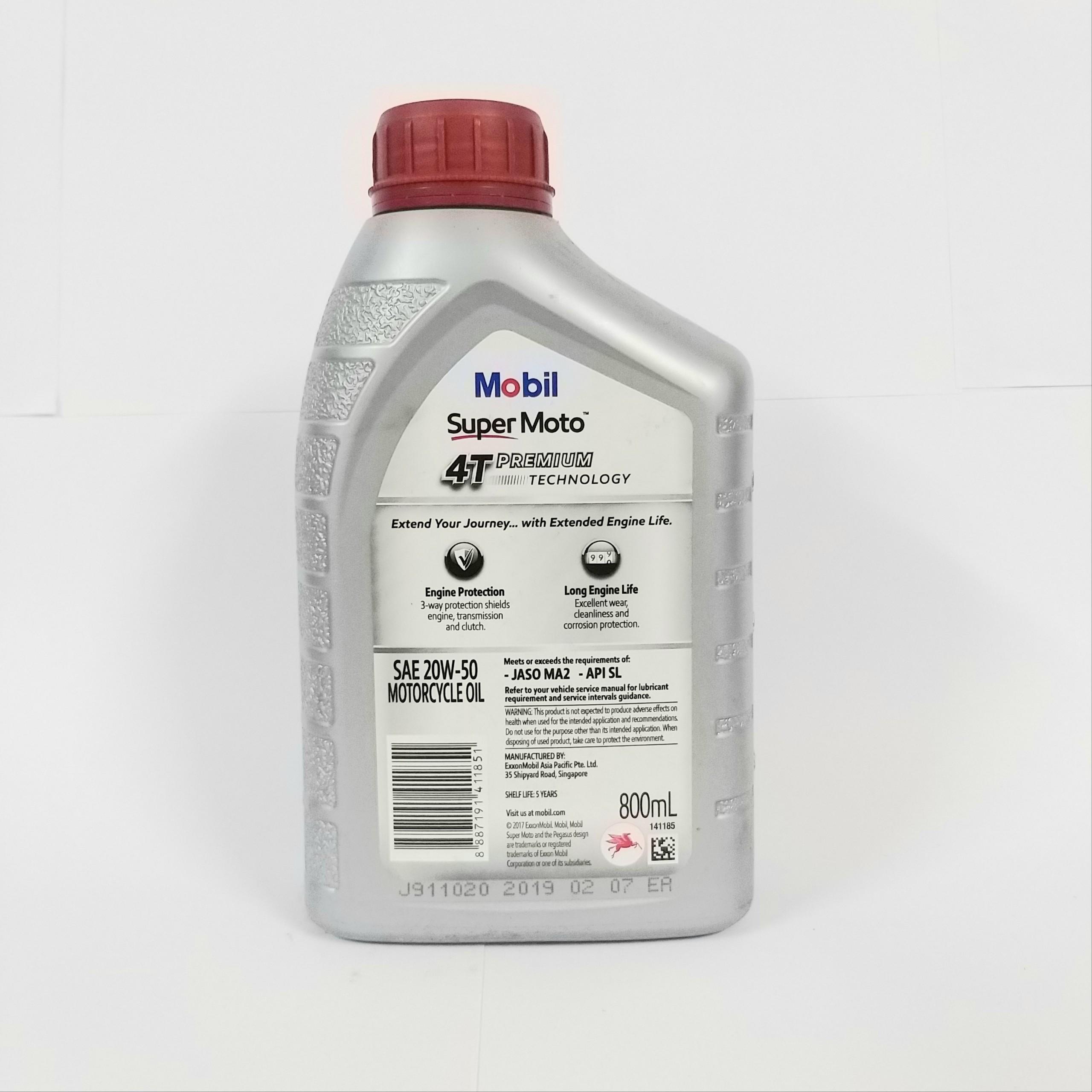 [HCM][MOBIL XE SỐ] Mobil Super 4T 20W50 800ml