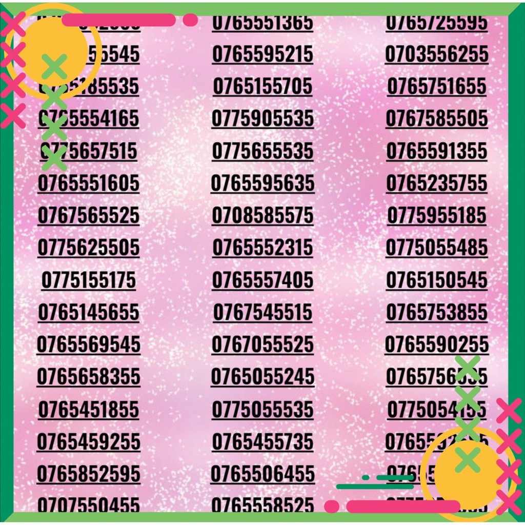 Sim số đẹp 4G giá rẻ mobifone sim thanh long