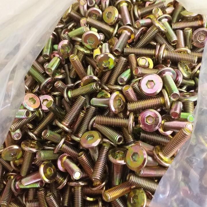Bu lông lục giác chìm phi 6x20mm túi 100 con