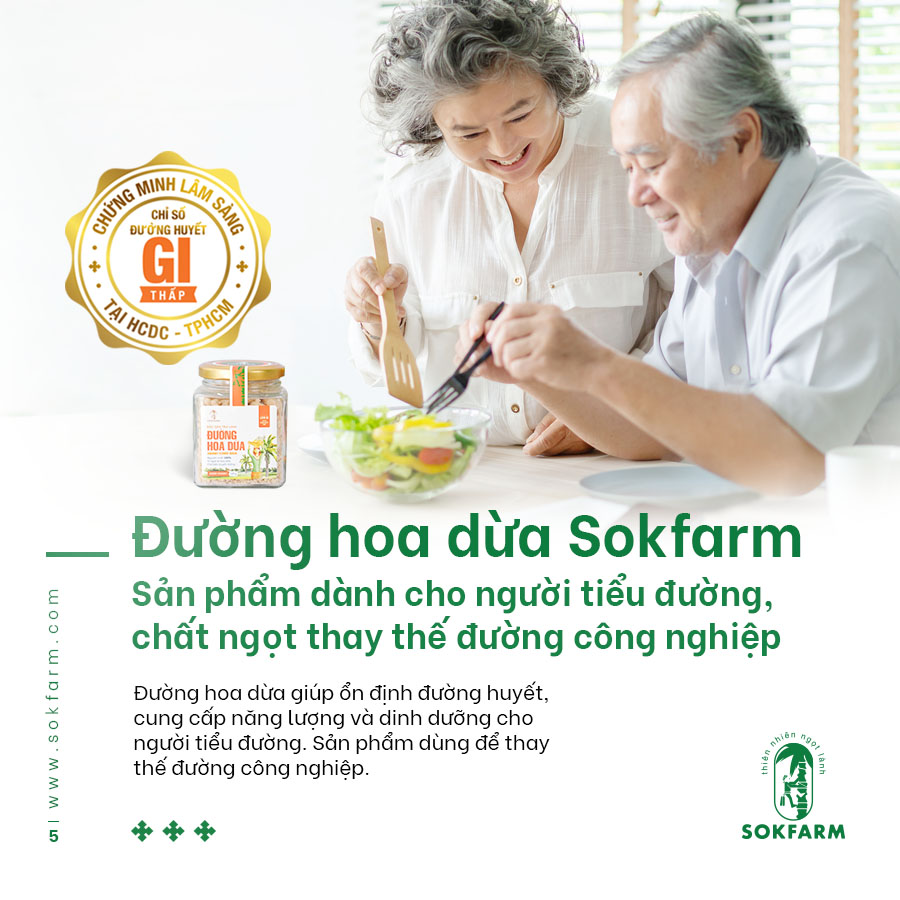 Đường hoa dừa (Sokfarm) - 135g