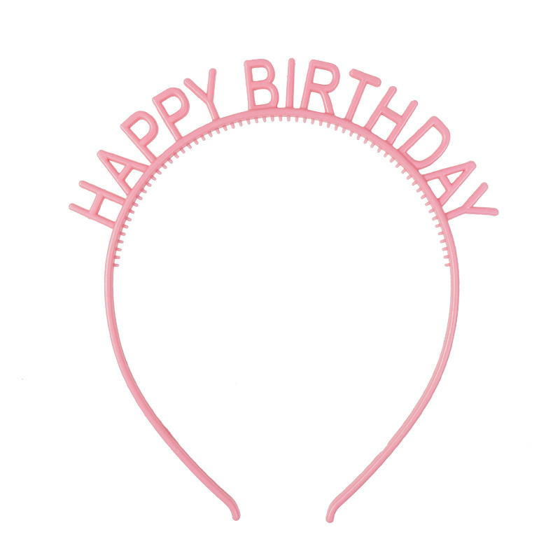 Bờm cài tóc chữ happy birthday