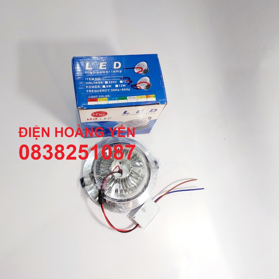 Đèn led âm trần mắt ếch 9W