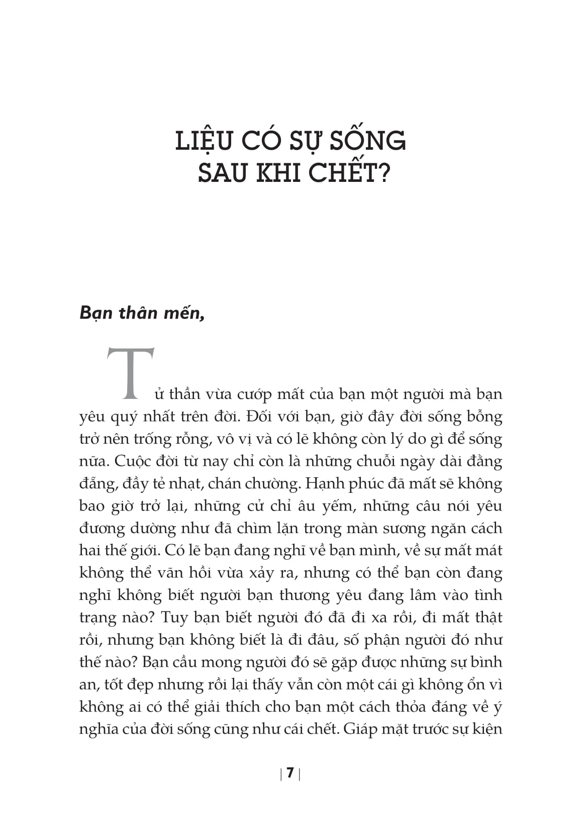 Sách - FN Trở Về Từ Cõi Sáng