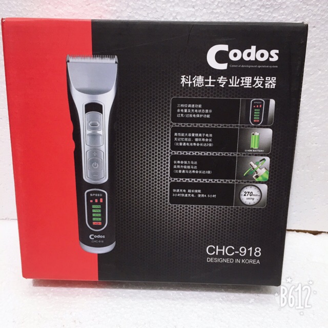 Tông đơ Codos 918 cao cấp