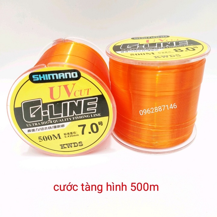 cước câu cá shimanoo 500m tàng hình siêu khỏe