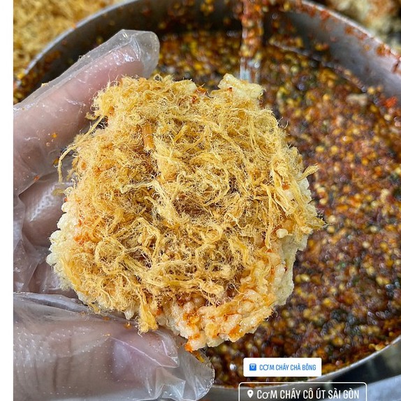 Cơm Cháy Chà Bông Cay Vừa 500gr