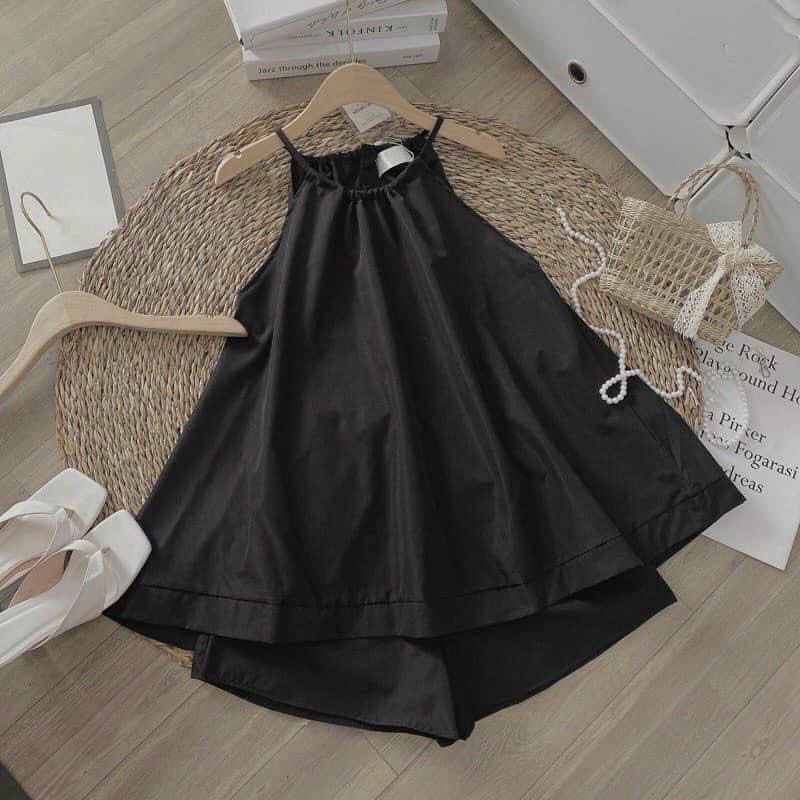 Set bộ cổ yếm vải voan cực xinh.