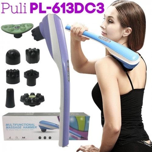 Máy massage cầm tay pin sạc 7 đầu puli pl-613dc3