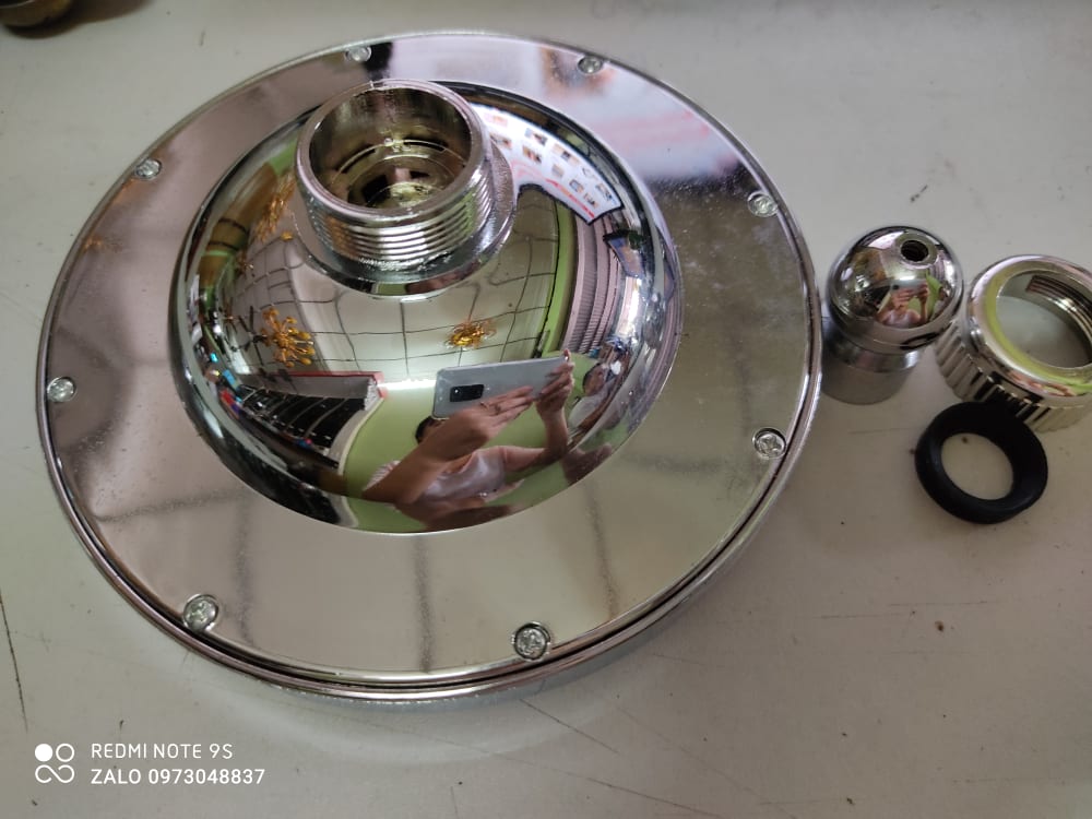 Bát sen cây inox mạ Crom bóng 15cm
