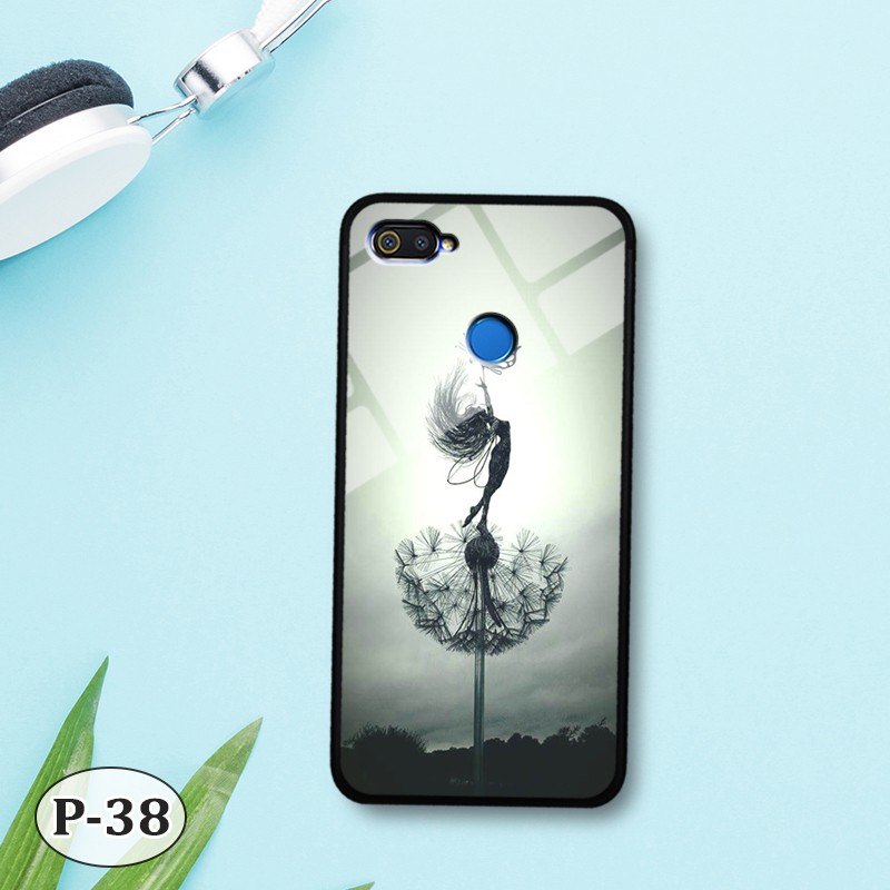 Ốp lưng kính Oppo A5s/ A7/A12- hình 3D