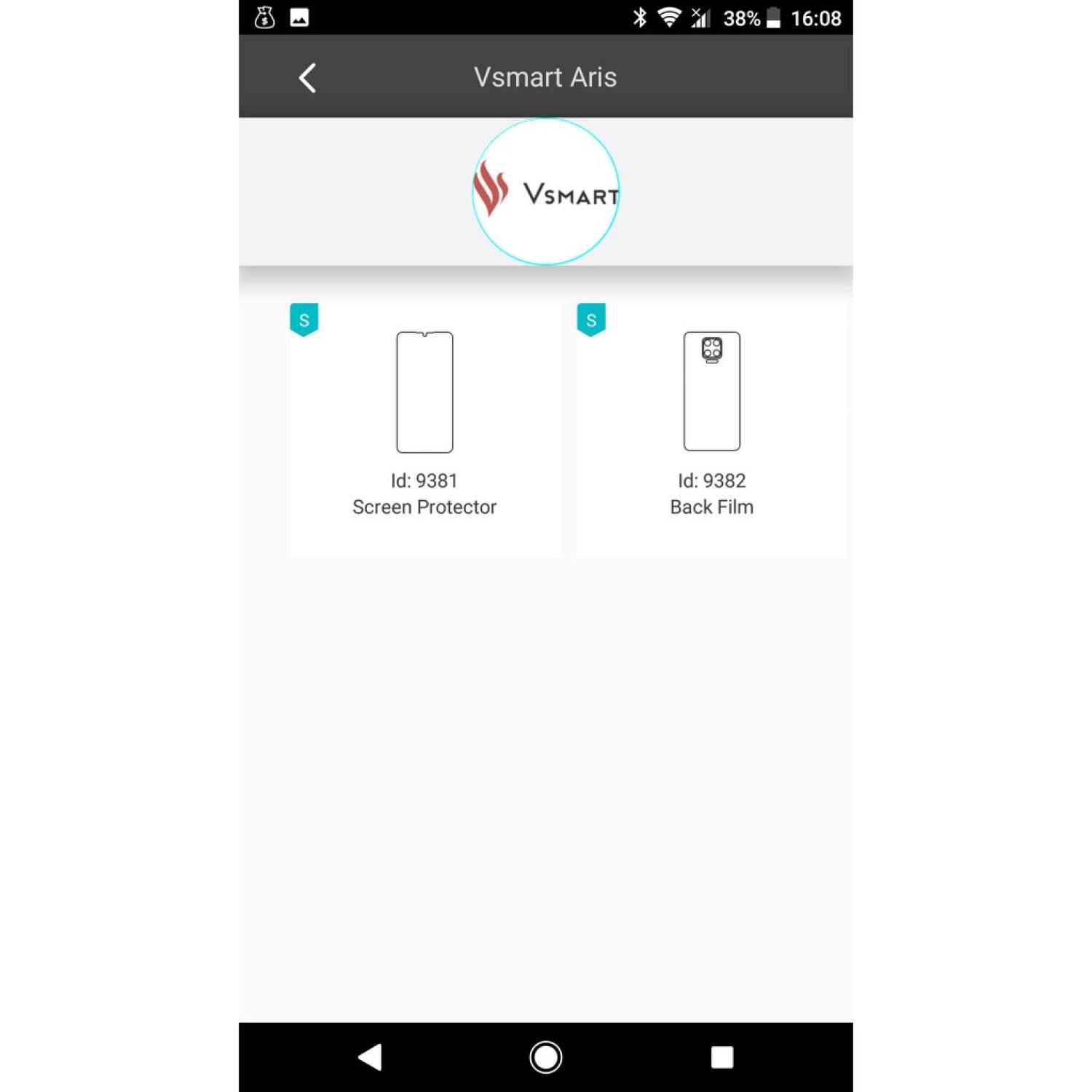 Miếng dán PPF Thủy lực Vsmart Aris  cao cấp màn hình, mặt lưng