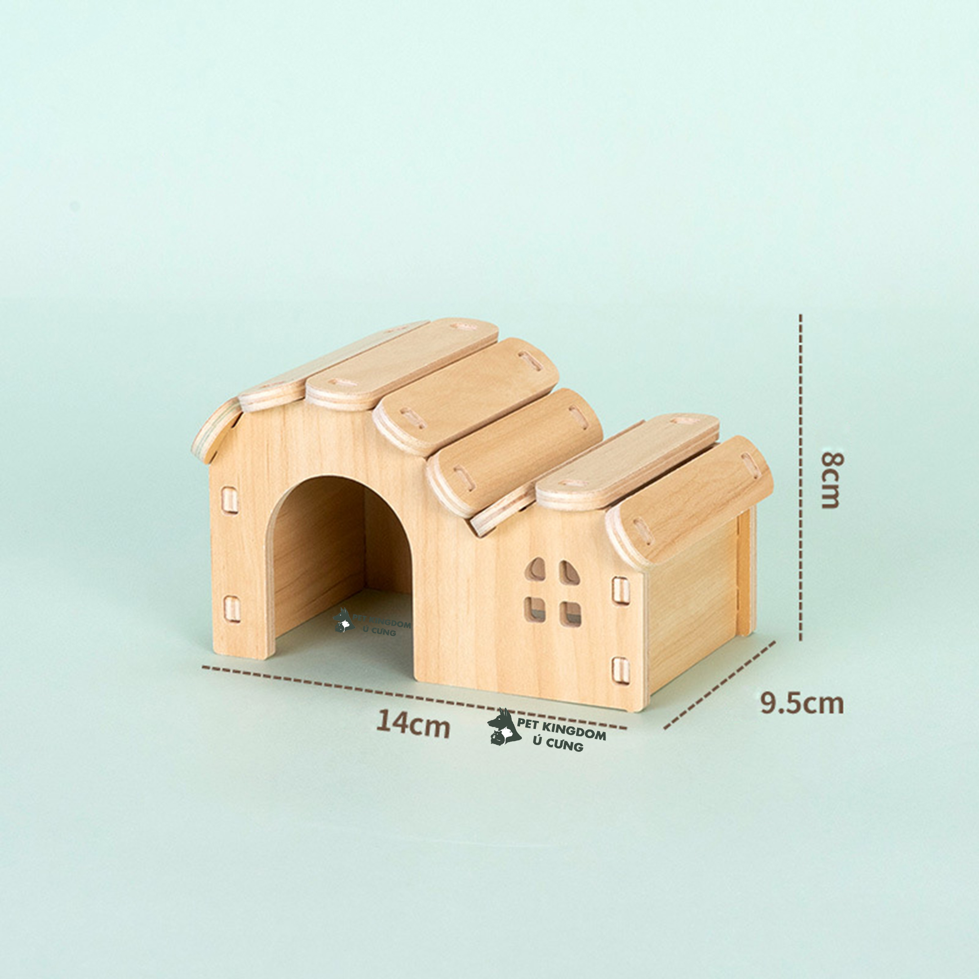 Nhà ngủ gỗ hamster nhiều hình cho hamster
