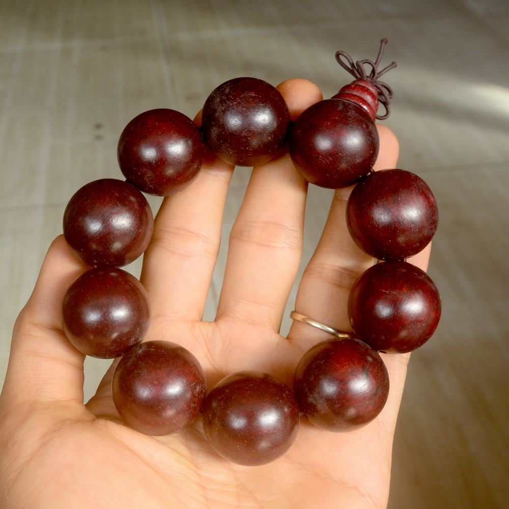 [HCM]Vòng tay chuỗi gỗ trắc-Nhiều cỡ ly