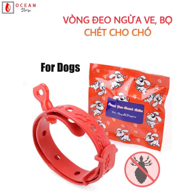 Vòng cổ chống ve, bọ chét cho chó dưới 10kg - Phụ kiện thú cưng V05