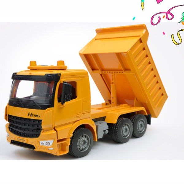 Xe tải chở hàng cỡ lớn đồ chơi cho trẻ em - Xe mô hình ô tô tải công trình chạy đà Siêu đẹp-siêu bền-an toàn