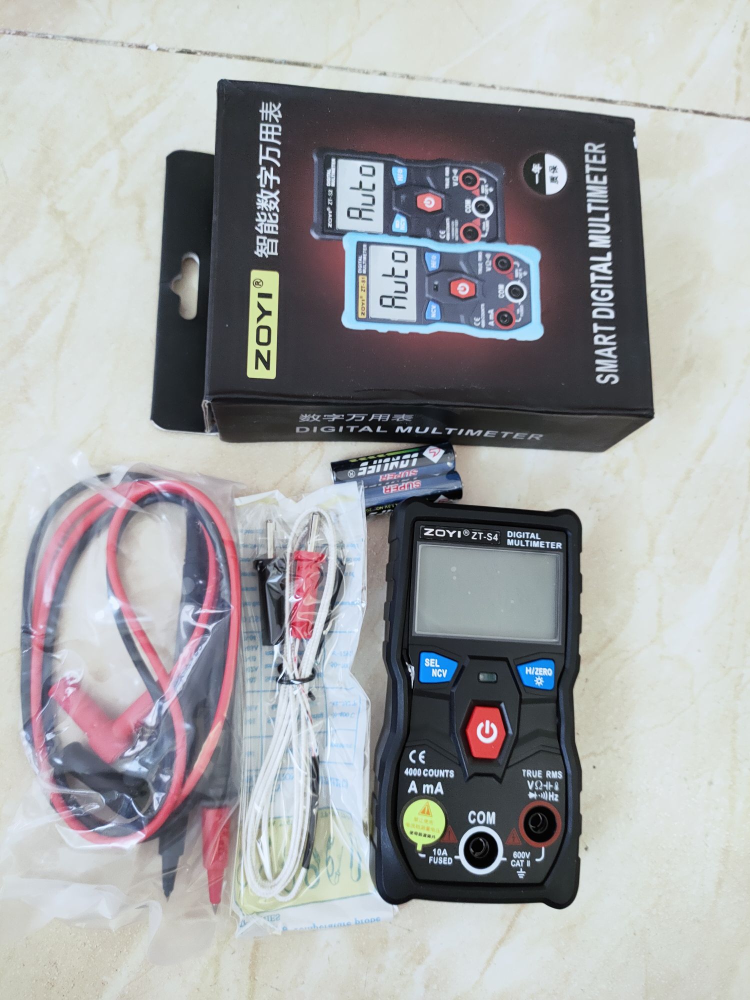 Đồng hồ vạn năng ZT S4