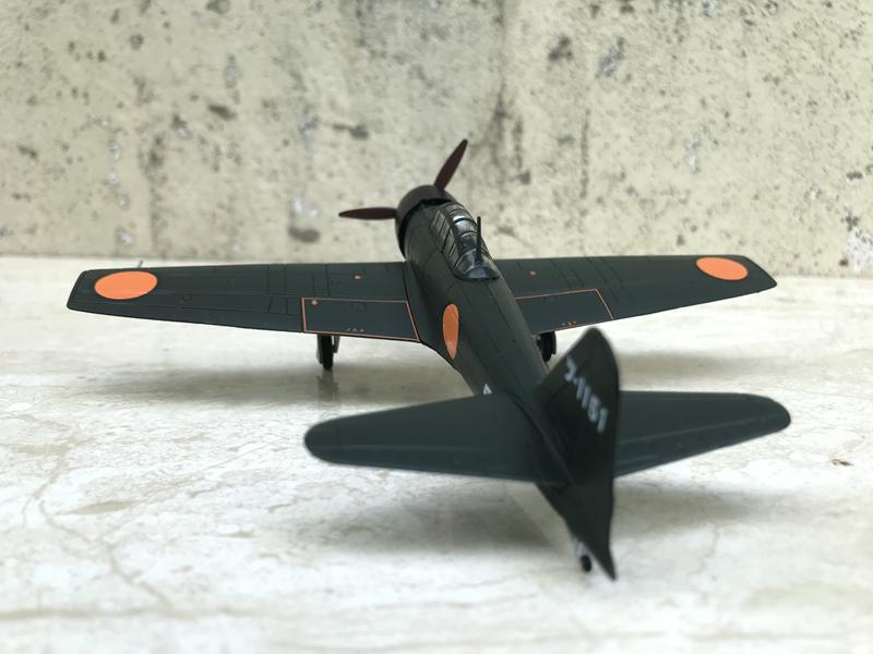 [HCM]Mô hình Máy bay ZERO A6M3 Japan 1:72
