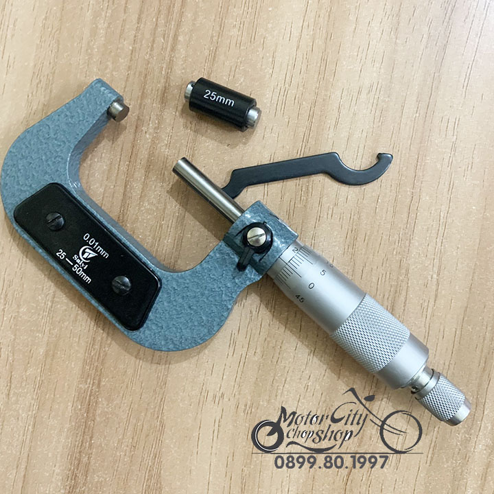 Thước panme cơ khí, panme đo ngoài 25 - 50mm