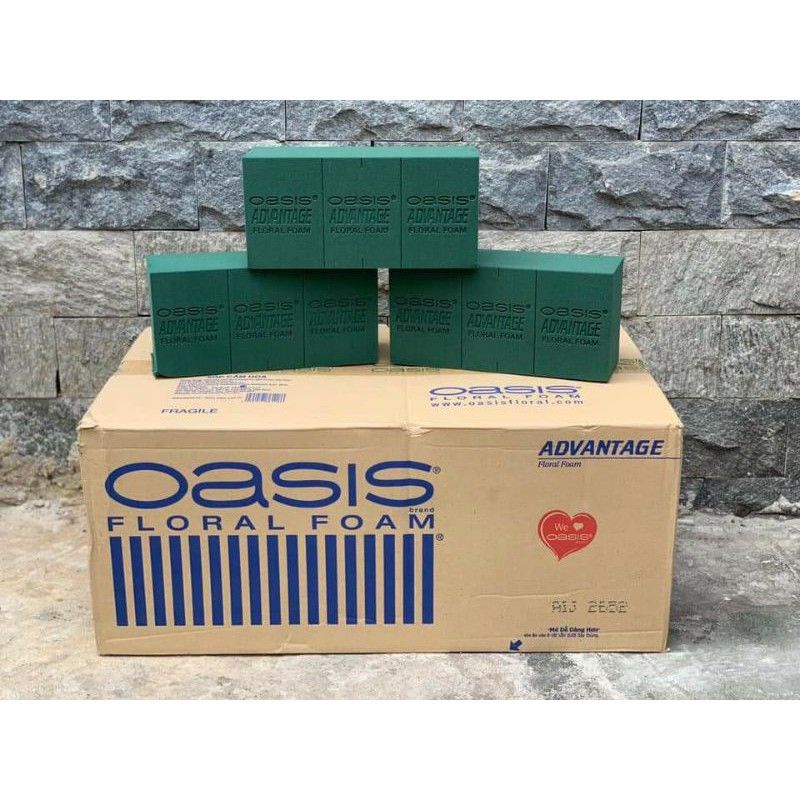 Xốp cắm hoa tươi Oasis 1 viên