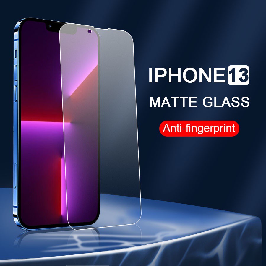 Kính Cường Lực Nhám Full Màn Chống Vân Tay iPhone X / XR / Xsmax / 11 12 13 Pro Max