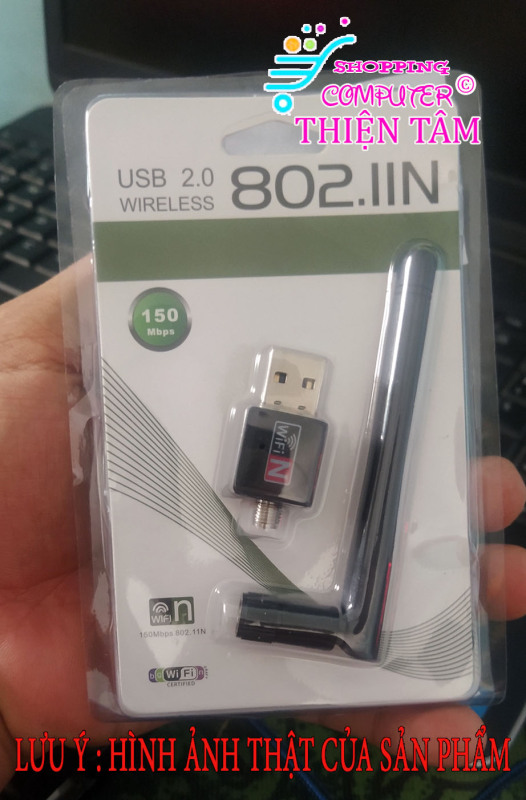 Bảng giá USB Wifi - USB thu Wifi 802.11n Cho Máy Bàn, Laptop tốc độ cao (150Mbps) có hỗ trợ cài đăt driver wifi Phong Vũ