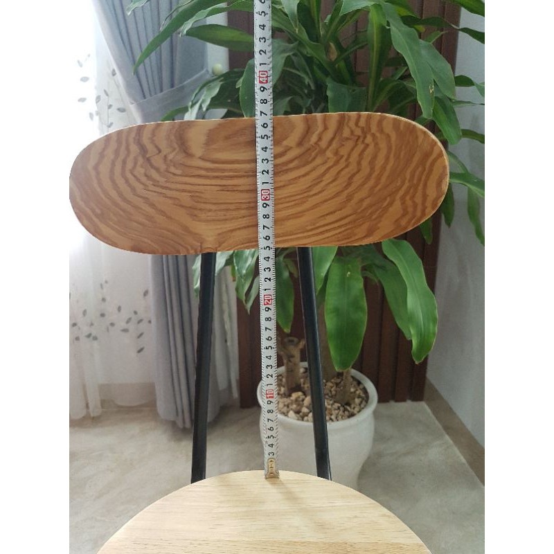 ✌  Ghế quầy bar gỗ cao su( ghế ngồi quầy thu ngân)