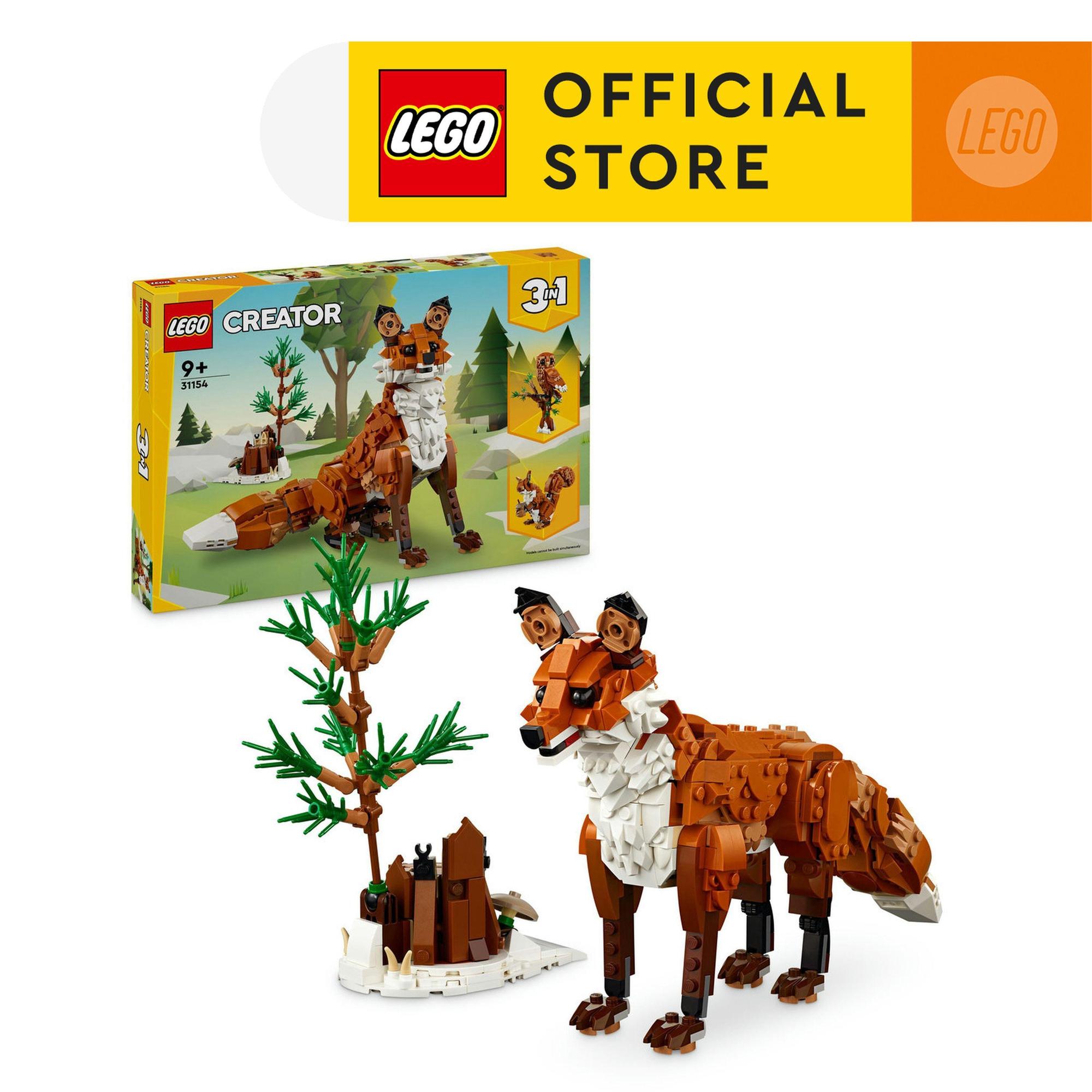 LEGO CREATOR 31154 Đồ chơi lắp ráp Mô hình Cáo đỏ (667 chi tiết)