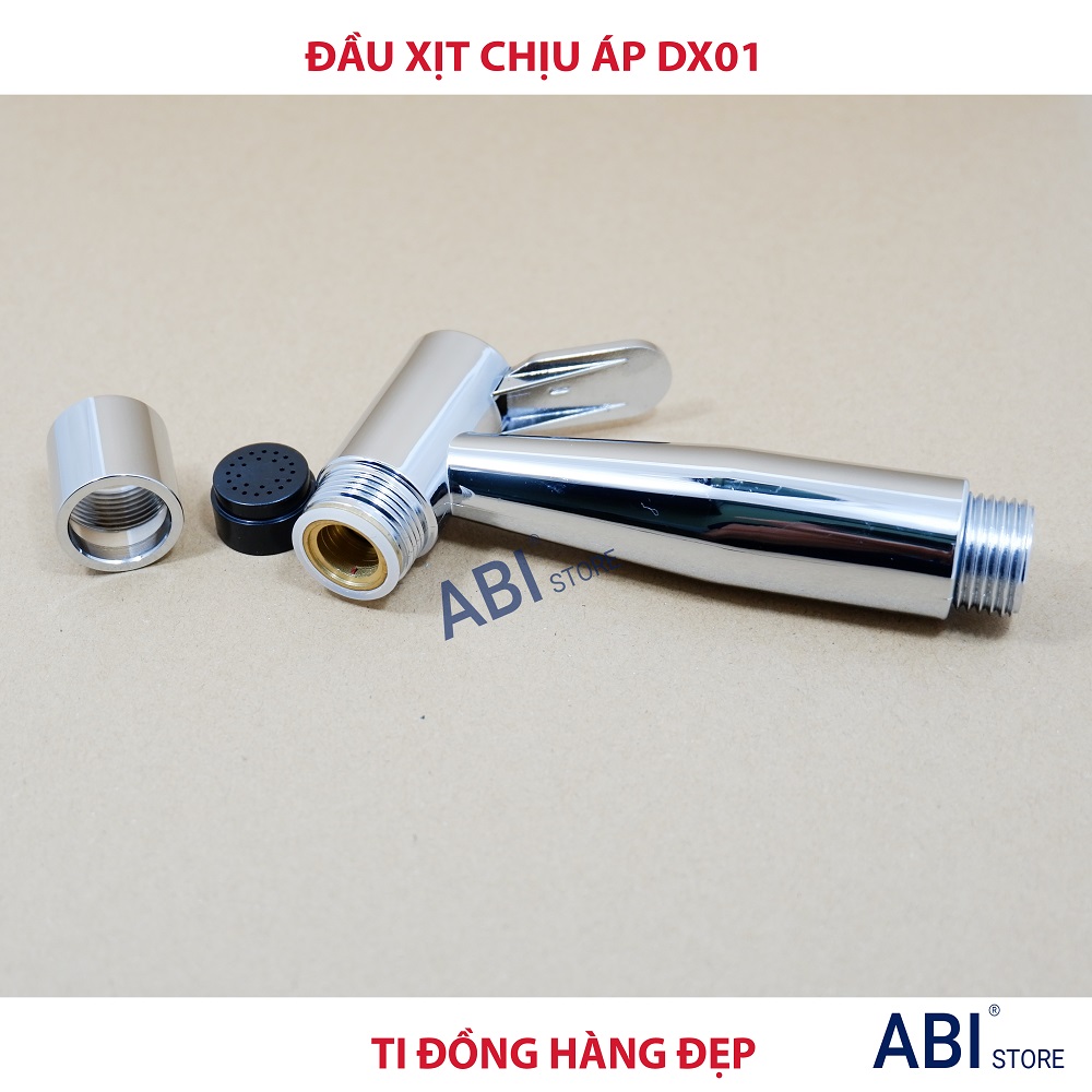Đầu Vòi Xịt Vệ Sinh Toilet, Xịt Bồn Cầu Dx01 Nước Mạnh Ti đồng Hàng Bền Đẹp Giá Rẻ