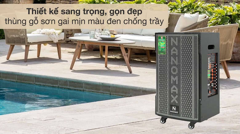 Loa kéo karaoke Nanomax S-820 400W
