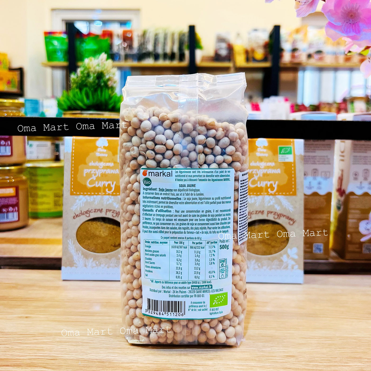 Soybean organic MARKAL 500g