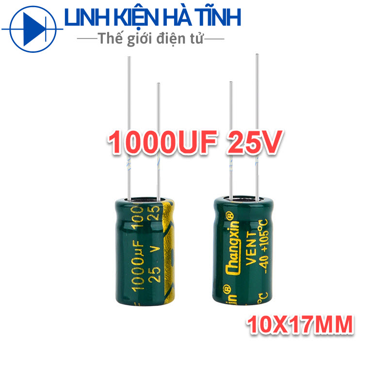 25 con tụ hóa 1000uf 25v tụ 1000uf25v tụ 25v 1000uf