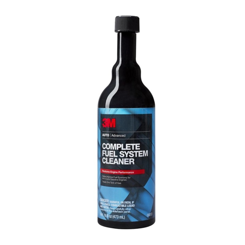 Xúc pét xăng 3M Complete Fuel System Cleaner 08813 473ml (Đen)