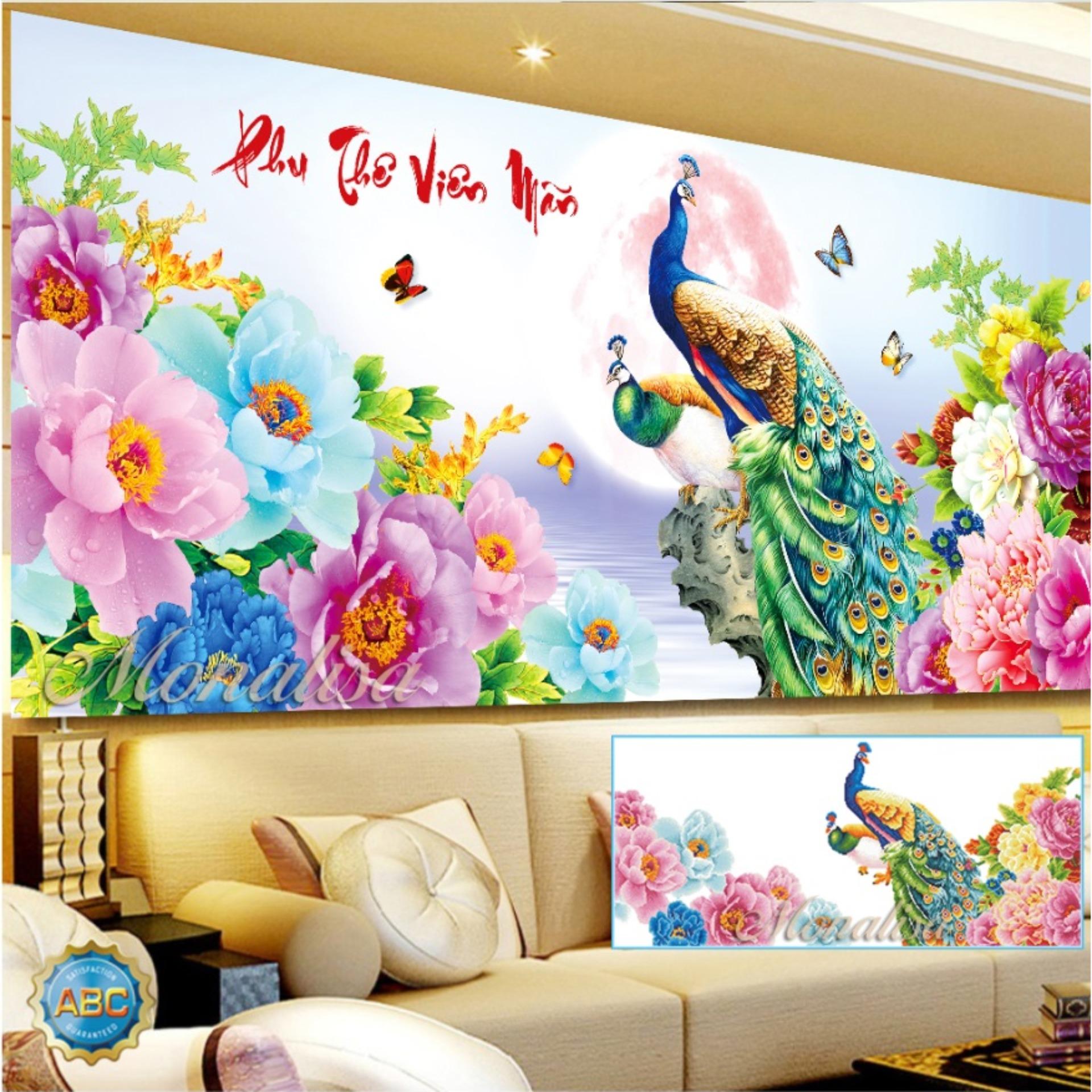 Tranh đính đá Phu Thê viên Mãn Y8167