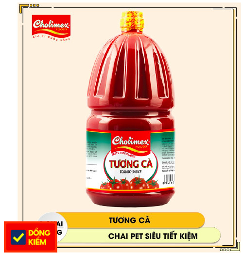 Tương ớt chua ngọt Cholimex chai 2.1kg
