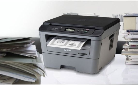Máy in 2 mặt đa chức năng Brother DCP-L2520d (  Đã Qua sử Dụng .Tặng kèm hộp mực mới theo máy , dây nguồn dây usb mới )