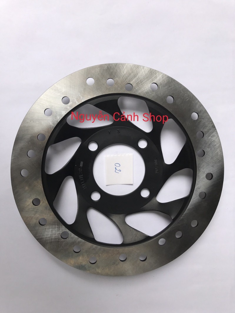 Đĩa thắng trước xe wave RS 4 lổ lỗm