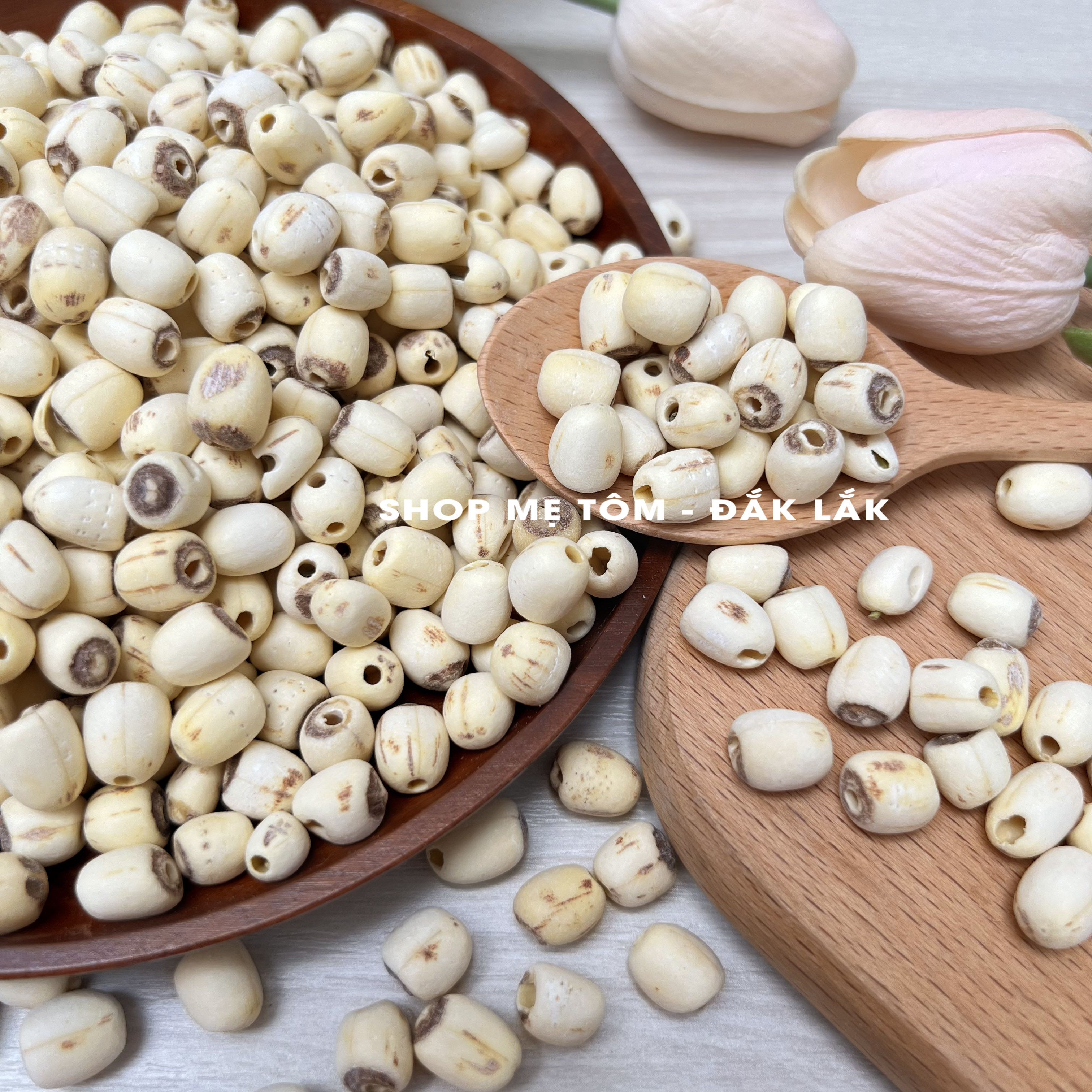 HẠT SEN KHÔ NGON CHUẨN BÙI SHOP MẸ TÔM