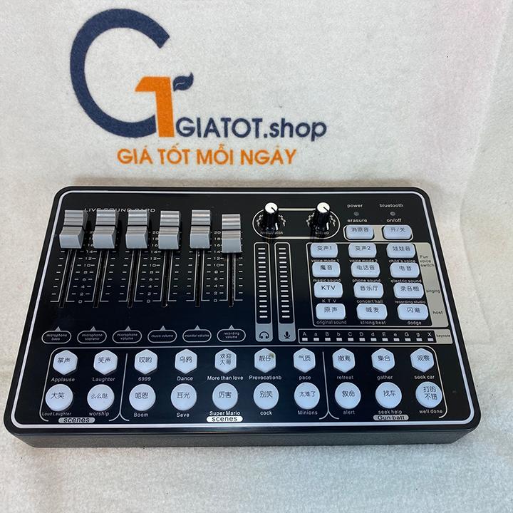 Sound card thu âm Live stream H9 có kết nối Bluetooth