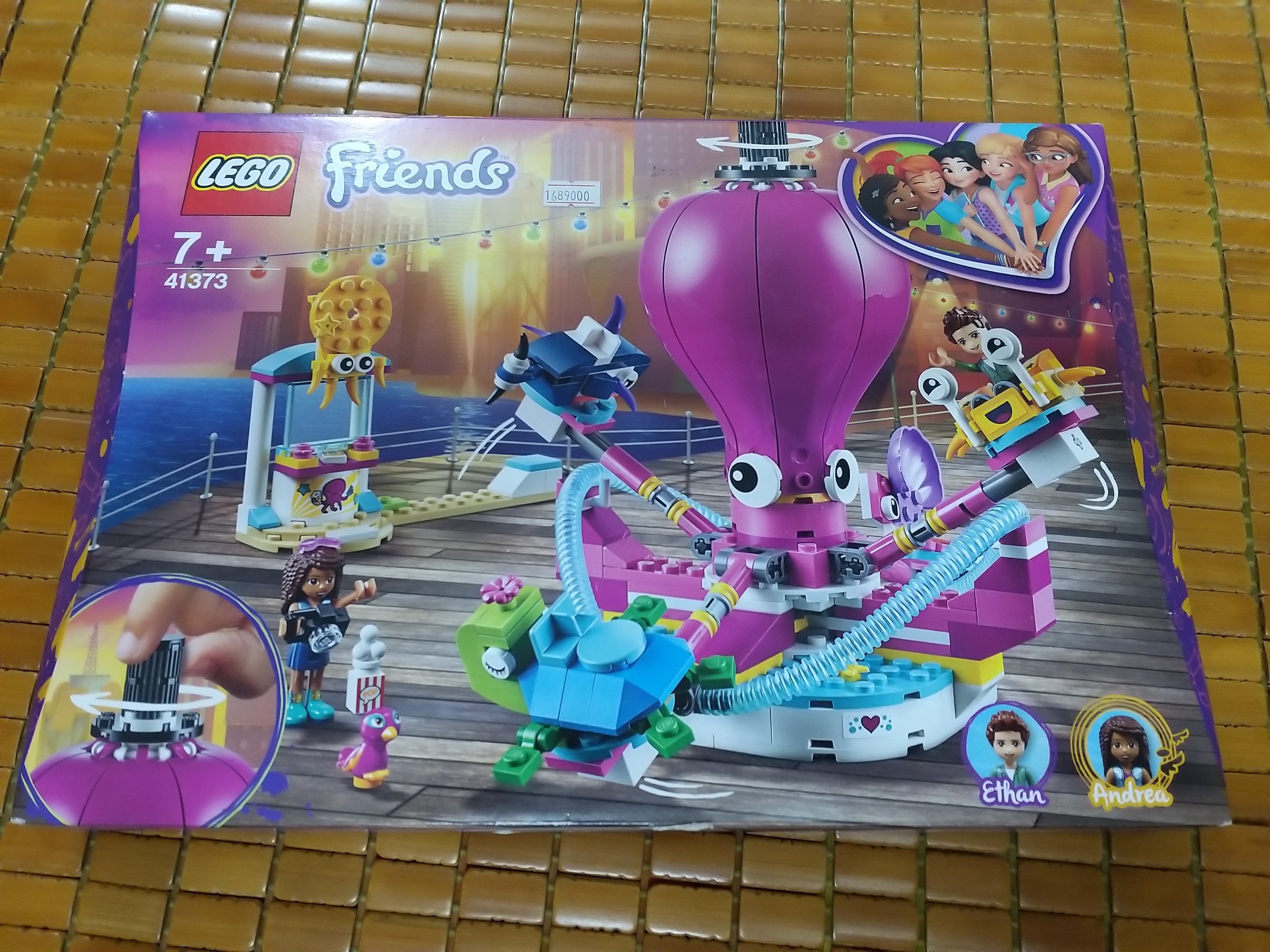 LEGO Friends 41373- Vòng Đu Quay Bạch Tuộc(324 chi tiết)