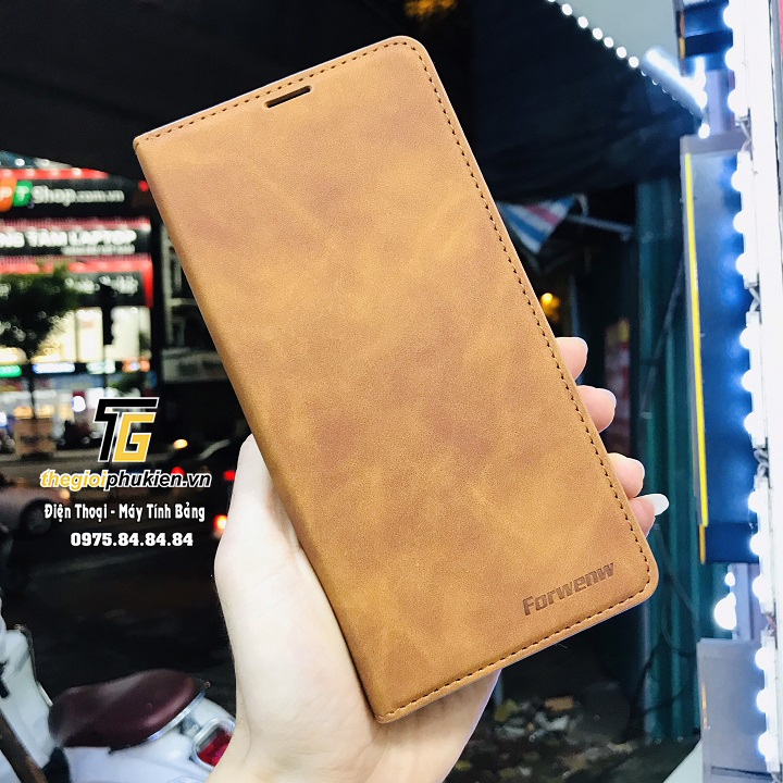 Bao da nắp gập hiệu Forwenw dành cho Samsung Galaxy Note 10 Plus