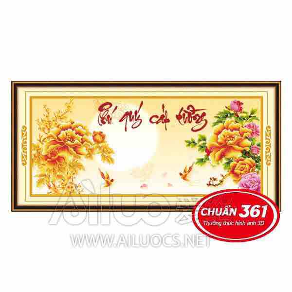 Tranh theu phú quý cát tường 53273