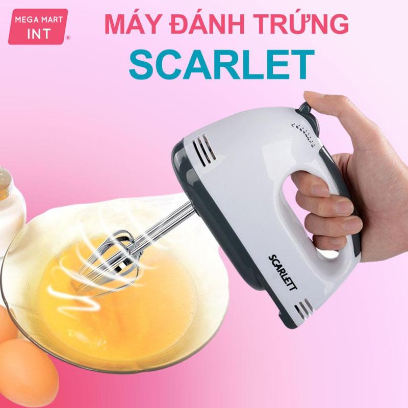 Giá bán Máy Đánh Trứng Cầm Tay 07 Tốc Độ 180W Loại Cao Cấp 2020 Thiết kế kết cấu đũa khuấy tulip và soắn phù hợp sử dụng nhiều mục đích.