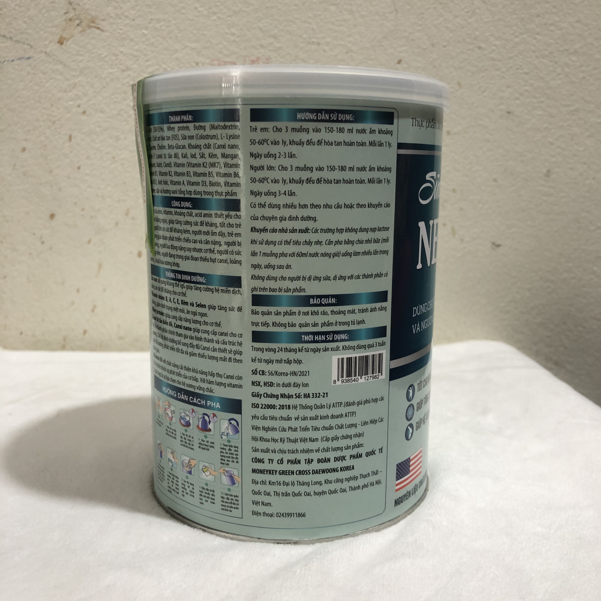 [Hôp 400g] Sữa Non New Zealand