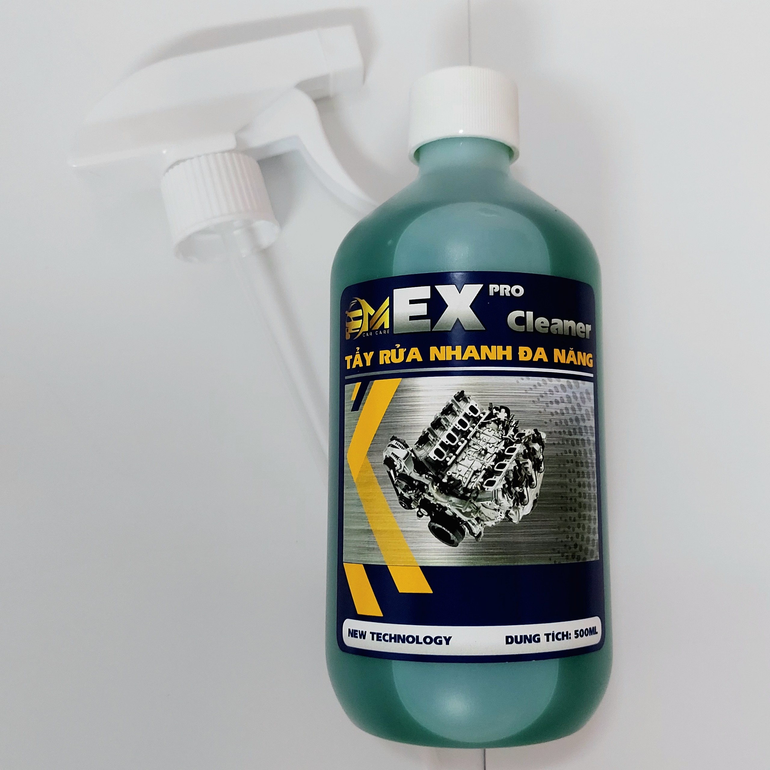 EX- pro Cleaner 500ml tẩy đầu bò, lốc máy, tẩy dầu mỡ, sàn nhà máy, rửa xe