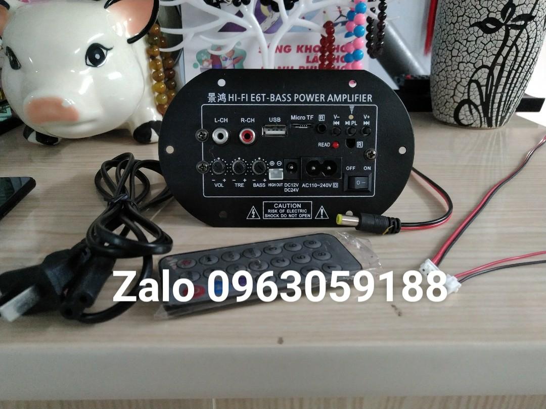 Bo Mạch Loa Crom Loa Kéo Nhỏ - Có Bluetooth