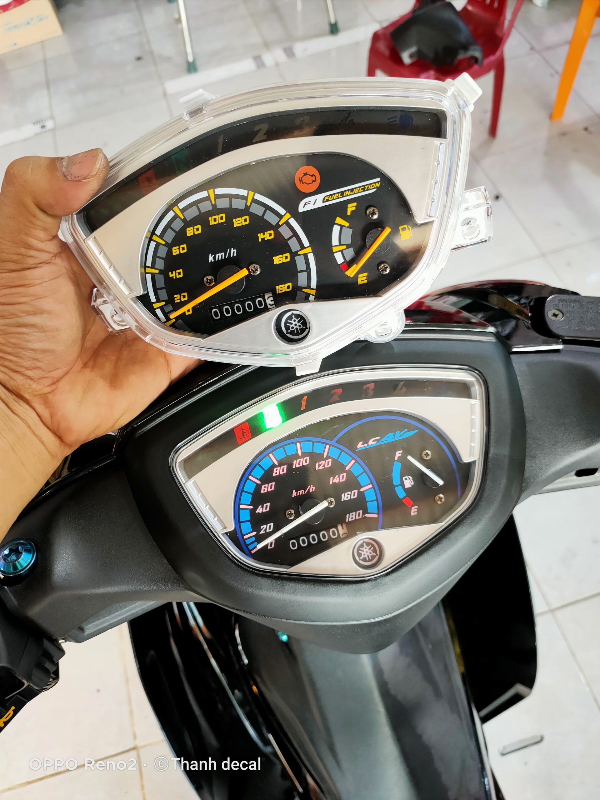 Đồng hồ Spark cho Sirius,Exciter 2010