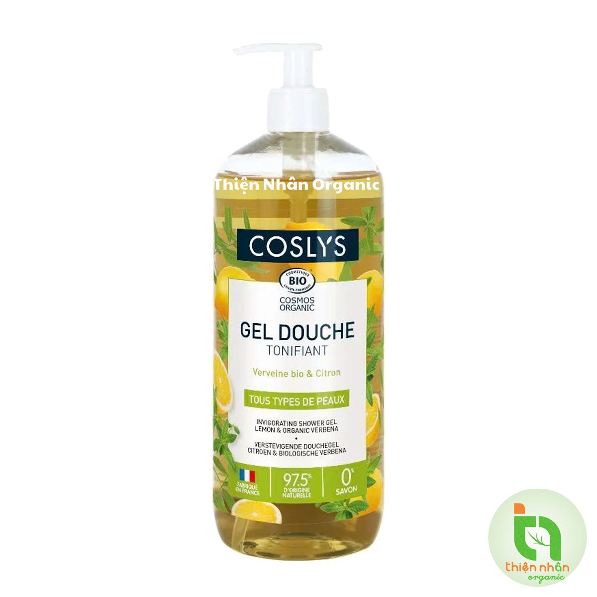Dầu gội & Sữa tắm hữu cơ Coslys 250ml 500ml