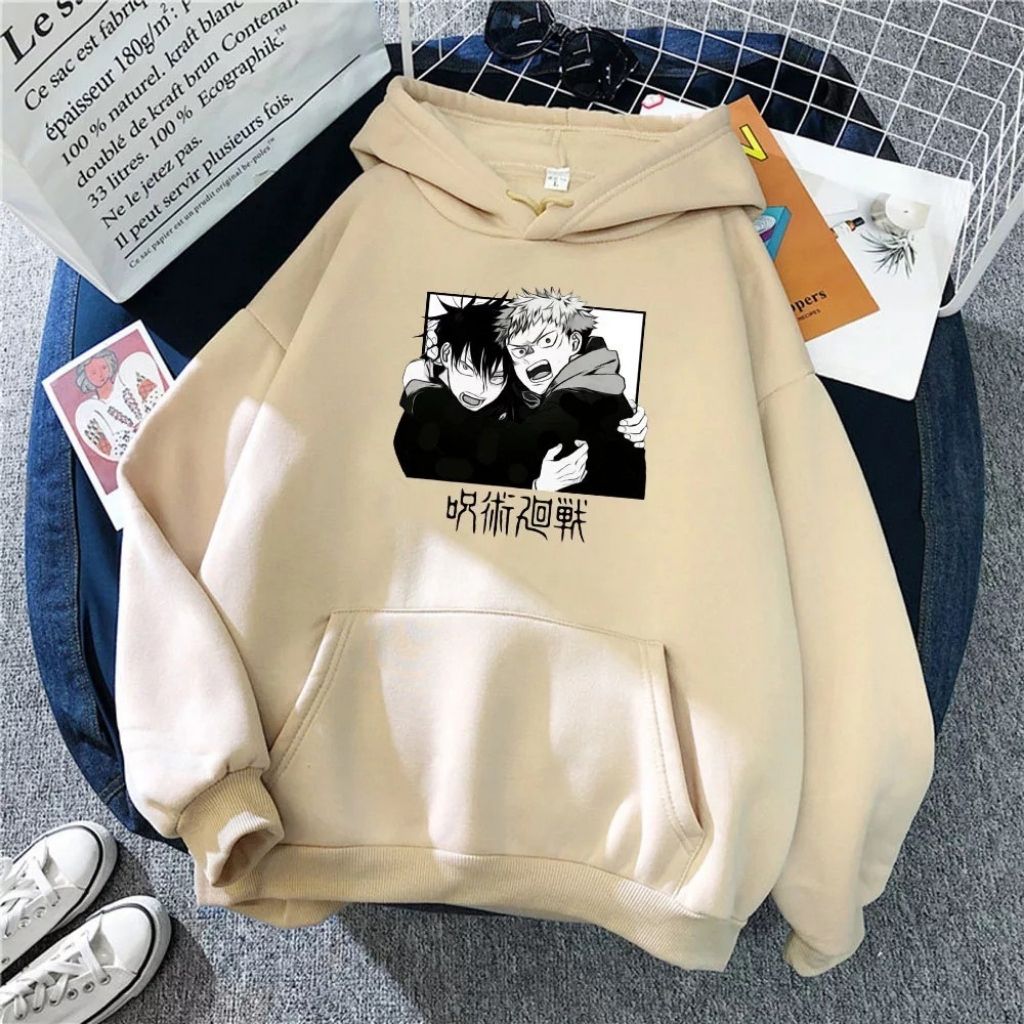 Áo khoác nỉ unisex in harajuku nhật bản áo khoác hoodie form rộng nam nữ