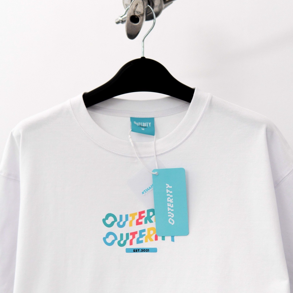 Áo Color Picker Tee - White - OUTERITY - ORP101