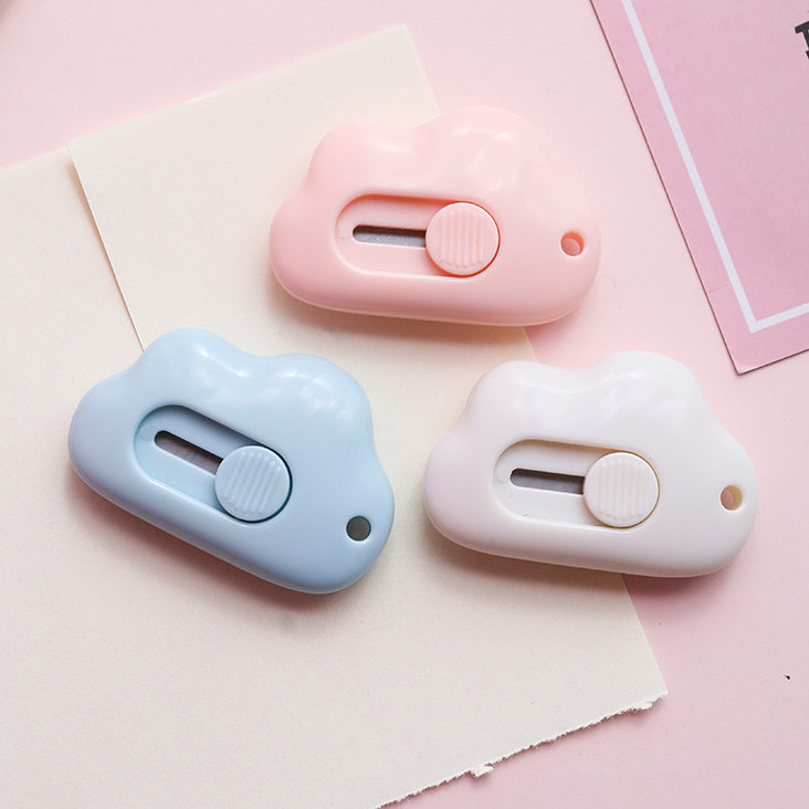 Dao Rọc Giấy Đám Mây Mini Dễ Thương
